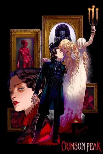 La cumbre escarlata - Poster