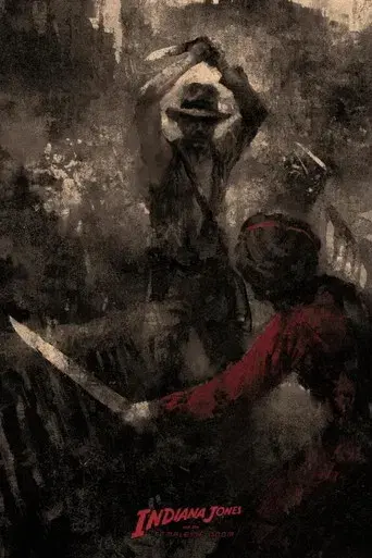 Indiana Jones y el templo maldito - Poster