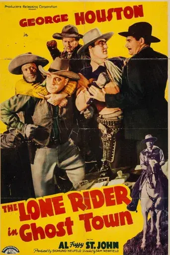 The Lone Rider in Ghost Town - Poster