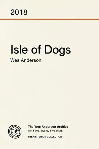 Isla de perros - Poster