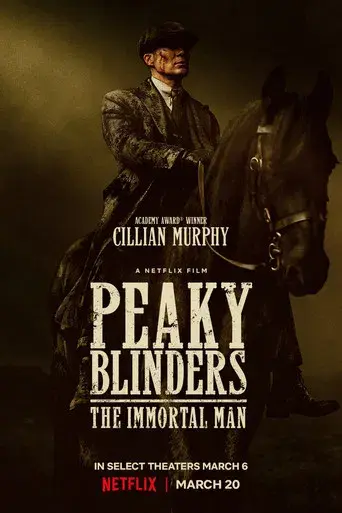 Peaky Blinders: El hombre inmortal - Poster