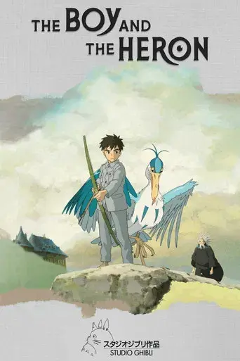 El chico y la garza - Poster