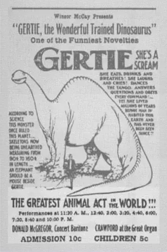 Gertie the Dinosaur - Poster