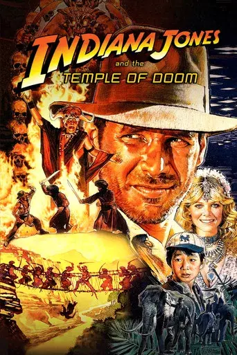 Indiana Jones y el templo maldito - Poster