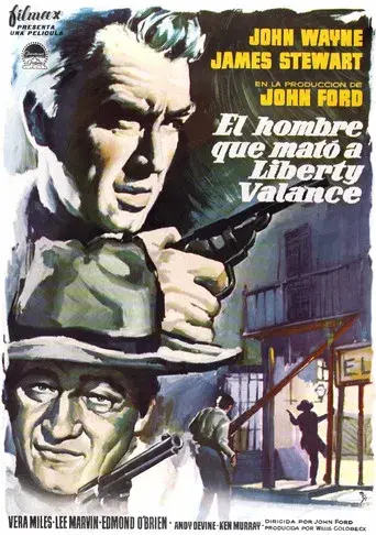 El hombre que mató a Liberty Valance - Poster