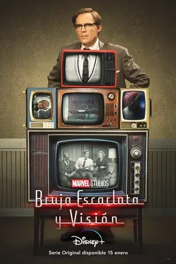 Bruja Escarlata y Visión - Poster