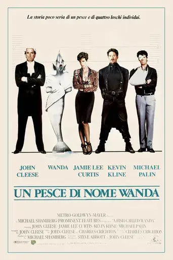 Un pez llamado Wanda - Poster