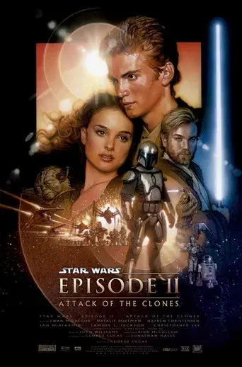 La guerra de las galaxias. Episodio II: El ataque de los clones - Poster