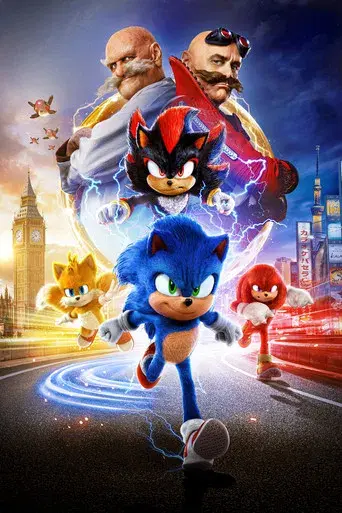 Sonic 3: La película - Poster