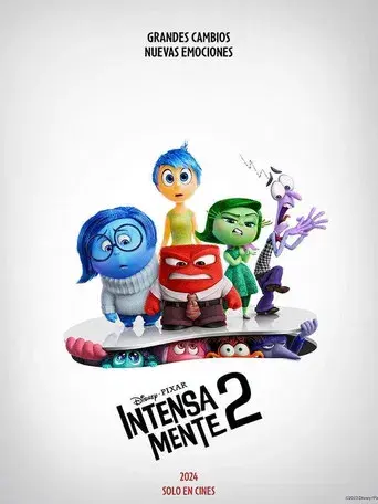 Del revés 2 (Inside Out 2) - Poster