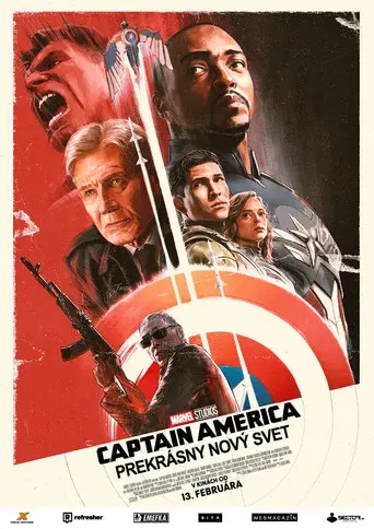 Capitán América: Brave New World - Poster