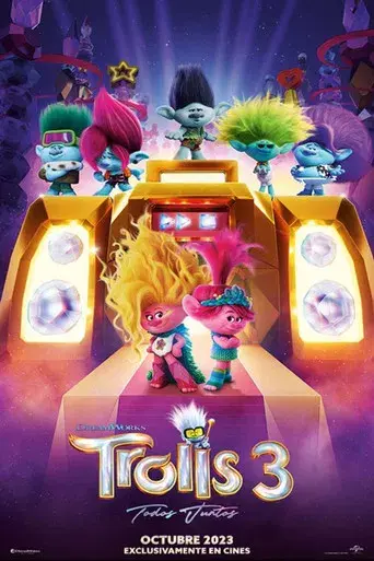 Trolls 3: Todos juntos - Poster
