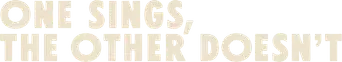 Una canta, la otra no - Logo