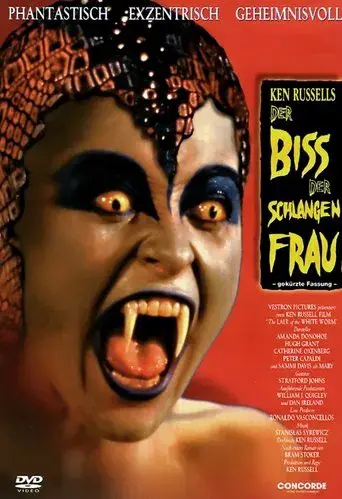 La guarida del gusano blanco - Poster