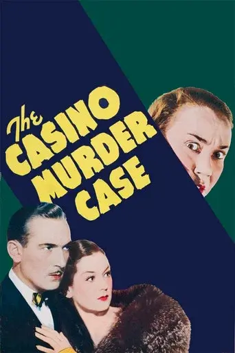 The Casino Murder Case - Poster