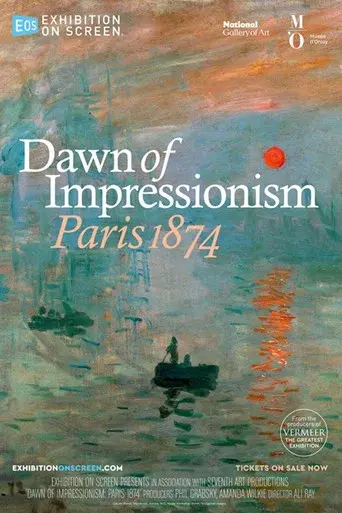 Dawn of Impressionism: Paris 1874 - Poster