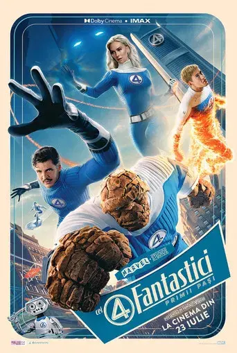 Los Cuatro Fantásticos: Primeros pasos - Poster