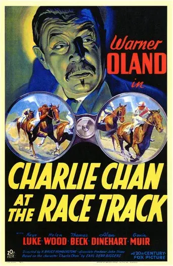 Charlie Chan at the Race Track - Poster