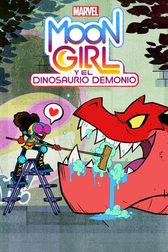 Marvel's Moon Girl y Dinosaurio Diabólico - Poster