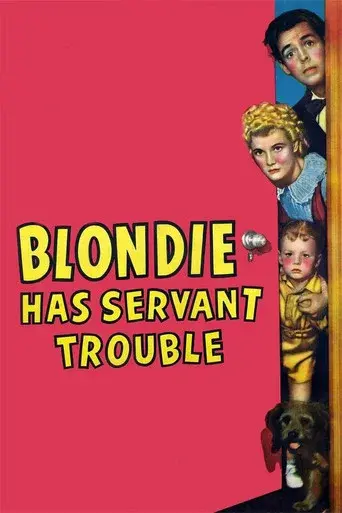 Blondie Has Servant Trouble - Poster
