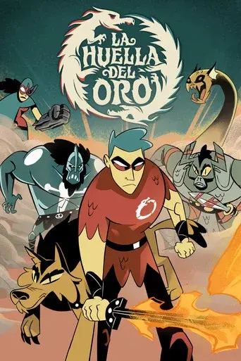 La huella del oro poster