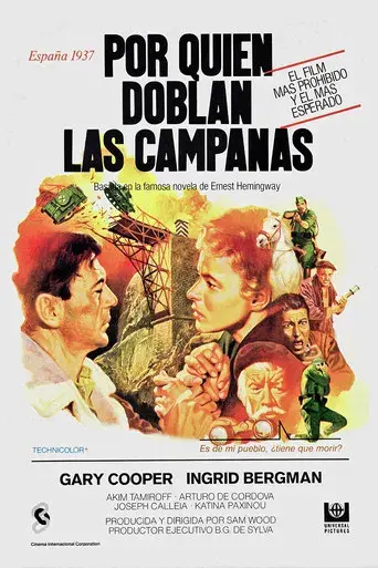 Por quién doblan las campanas - Poster