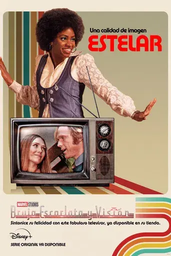 Bruja Escarlata y Visión - Poster