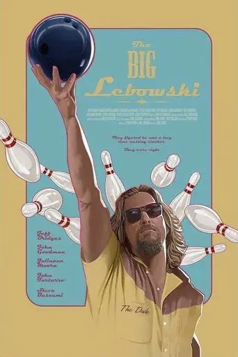 El gran Lebowski - Poster