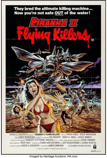 Piraña II: Los vampiros del mar - Poster