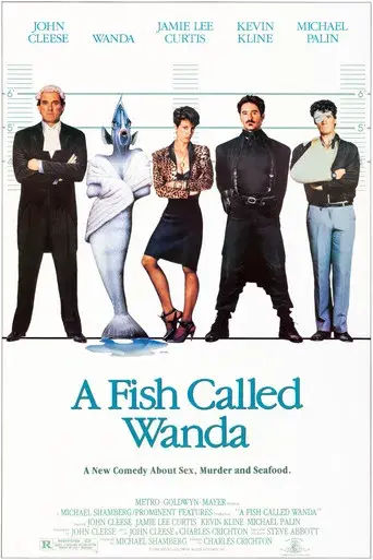 Un pez llamado Wanda - Poster