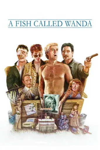Un pez llamado Wanda - Poster