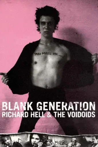Blank Generation - Poster