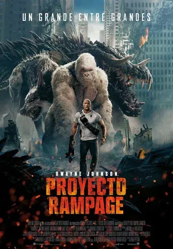 Proyecto Rampage - Poster