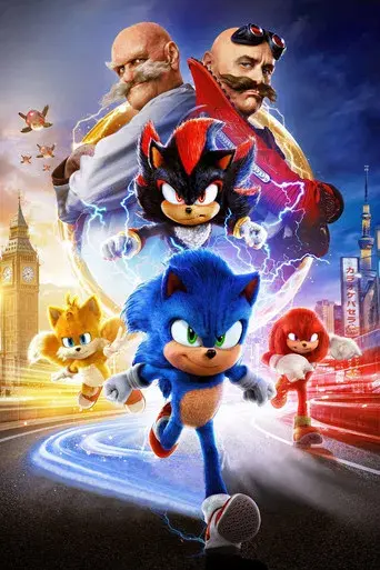 Sonic 3: La película - Poster
