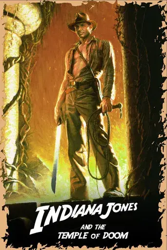 Indiana Jones y el templo maldito - Poster