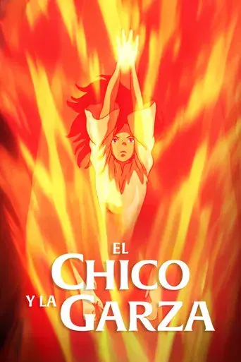 El chico y la garza - Poster