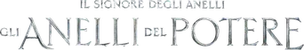 El señor de los anillos: Los anillos de poder - Logo