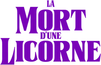 La muerte del unicornio - Logo