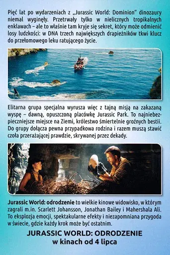 Jurassic World: El renacer - Poster