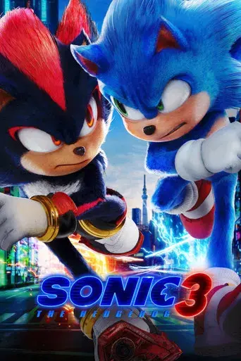 Sonic 3: La película - Poster