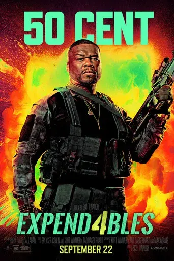 Los mercen4rios - Poster