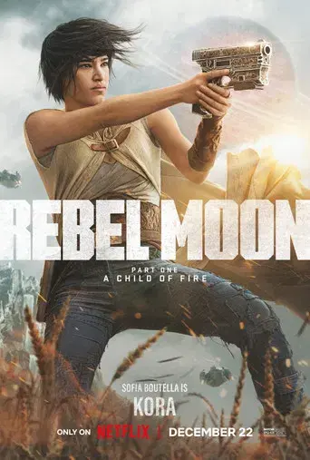 Rebel Moon (Parte uno): La niña del fuego - Poster