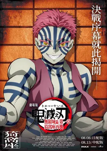 Guardianes de la noche: Kimetsu no Yaiba La fortaleza infinita - Poster