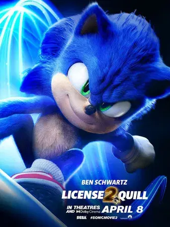 Sonic 2: La película - Poster