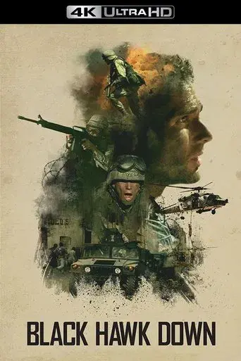 Black Hawk derribado - Poster