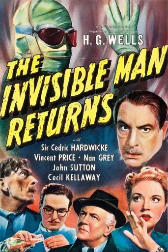 El hombre invisible vuelve - Poster