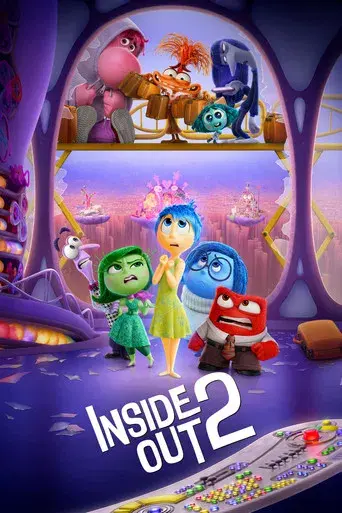 Del revés 2 (Inside Out 2) - Poster