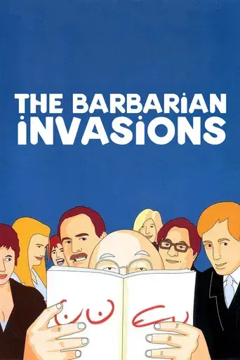 Las invasiones bárbaras - Poster