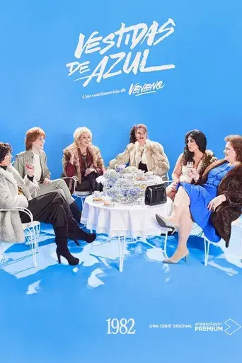 Vestidas de azul - Poster