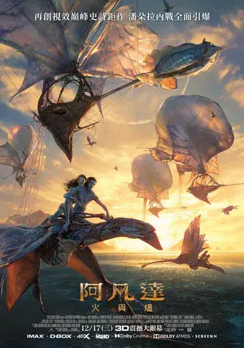 Avatar: Fuego y ceniza - Poster